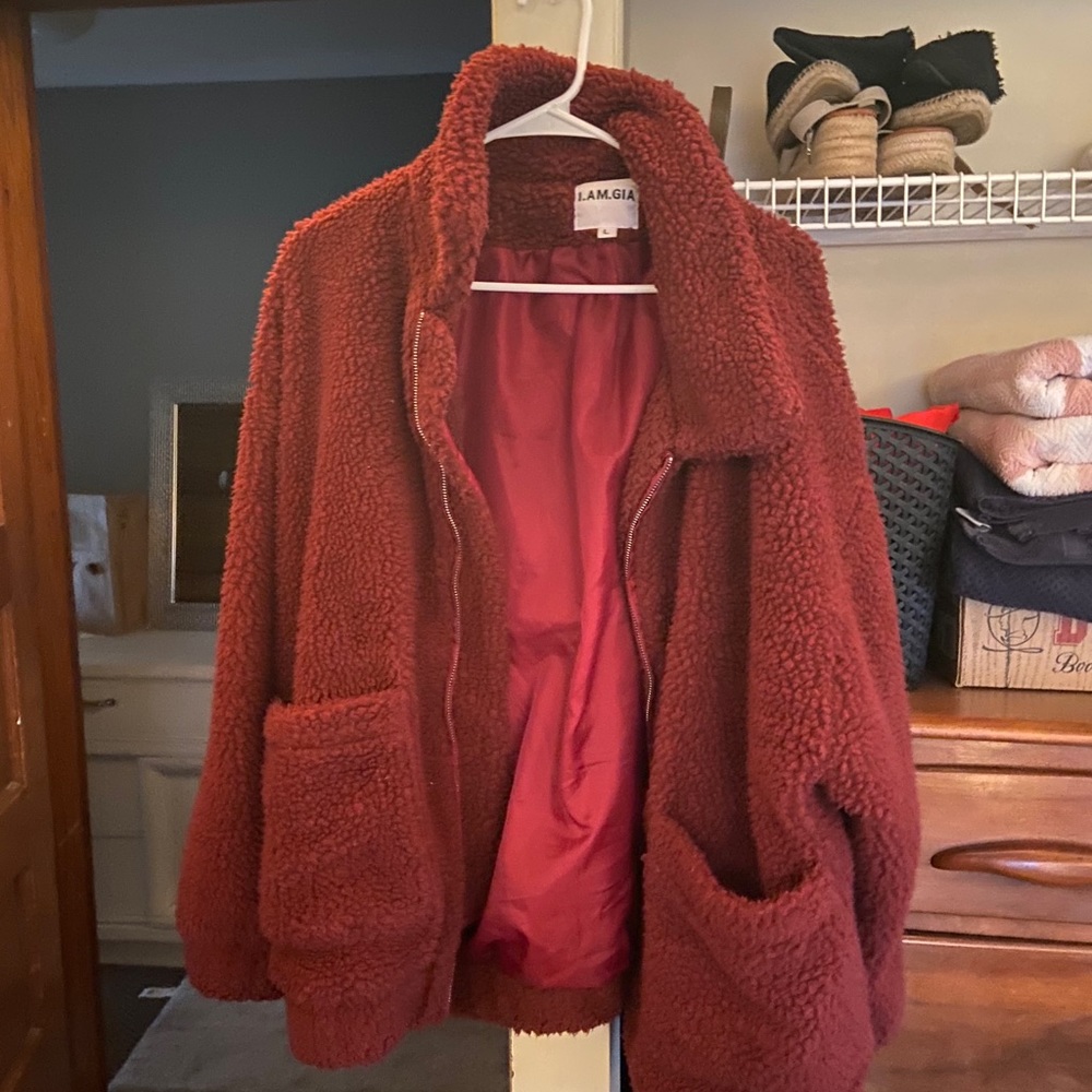 I Am Gia Teddy Coat